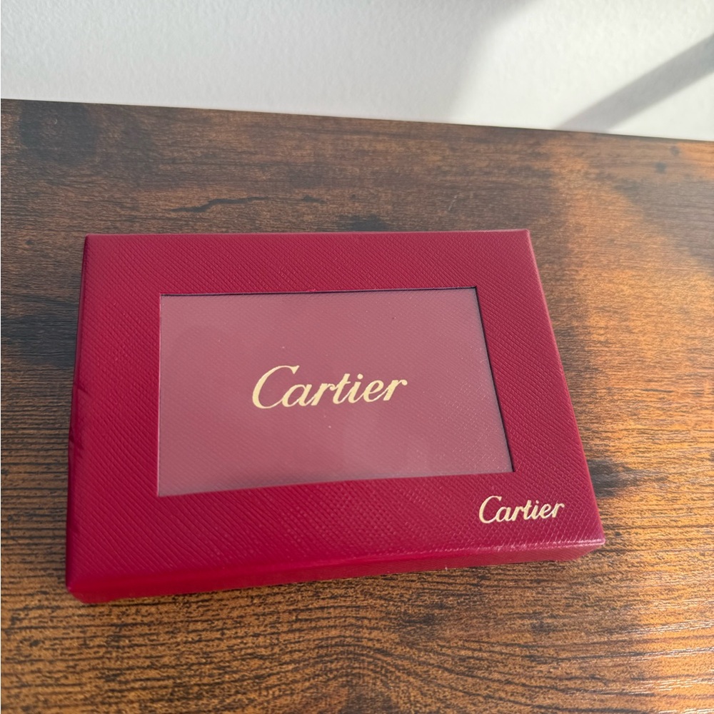 Cartier Red Happy Birthday Card Holder - Picture 7 of 7